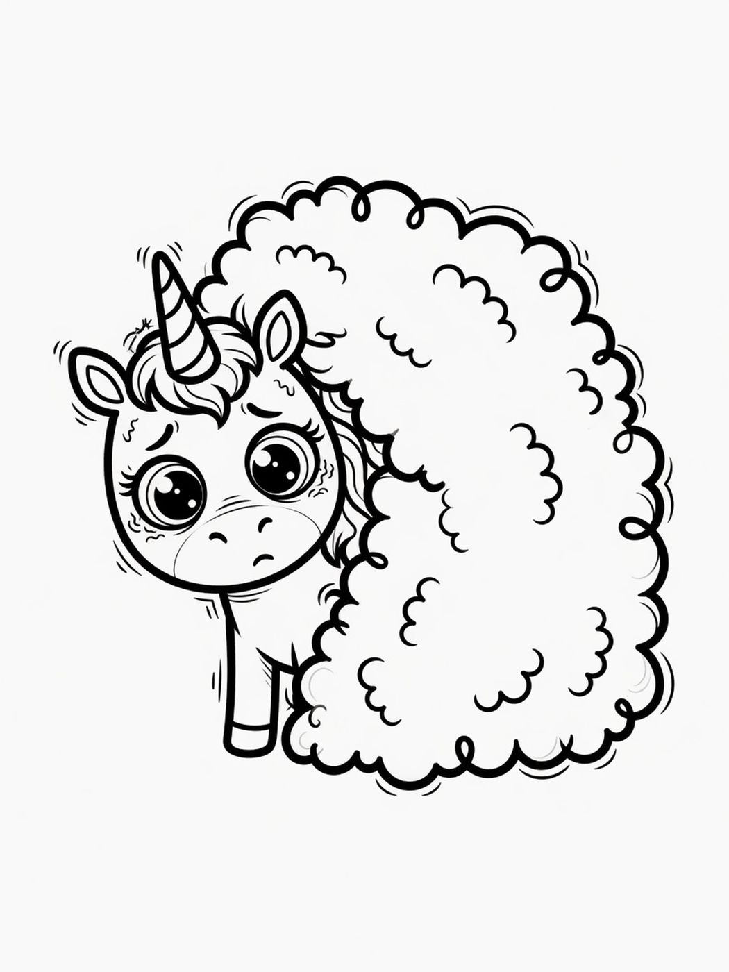Shivers, the fear unicorn